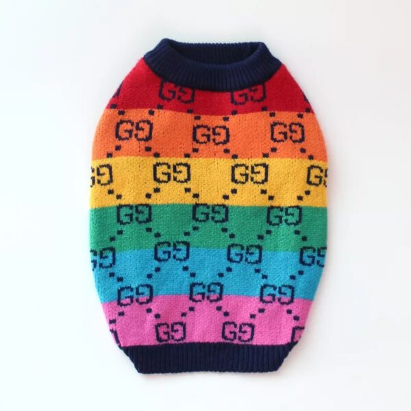 Rainbow Pucci Sweater - Image 5