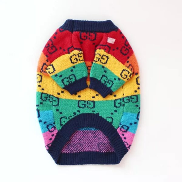 Rainbow Pucci Sweater - Image 6