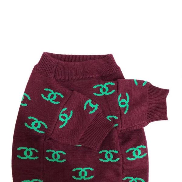 Maroon GG Sweater - Image 4