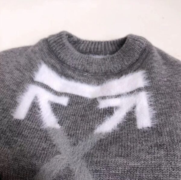 Off White Wool Sweater - Image 6