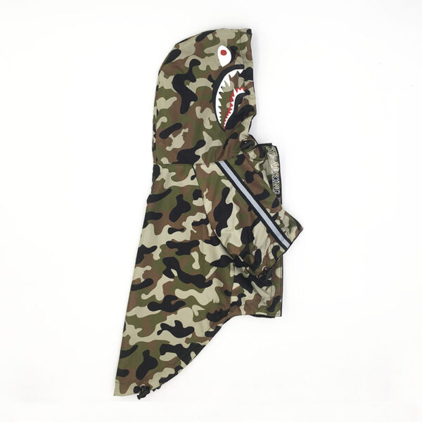 A Barking Pup Camo Rain Jacket - Image 4