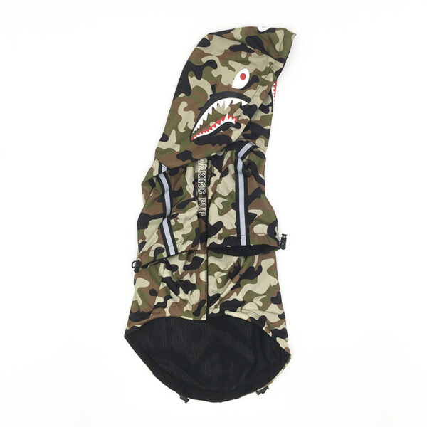 A Barking Pup Camo Rain Jacket - Image 3