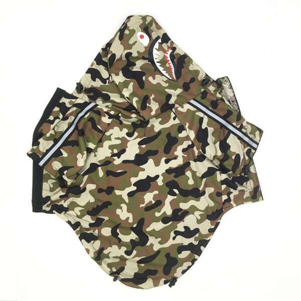 A Barking Pup Camo Rain Jacket - Image 6