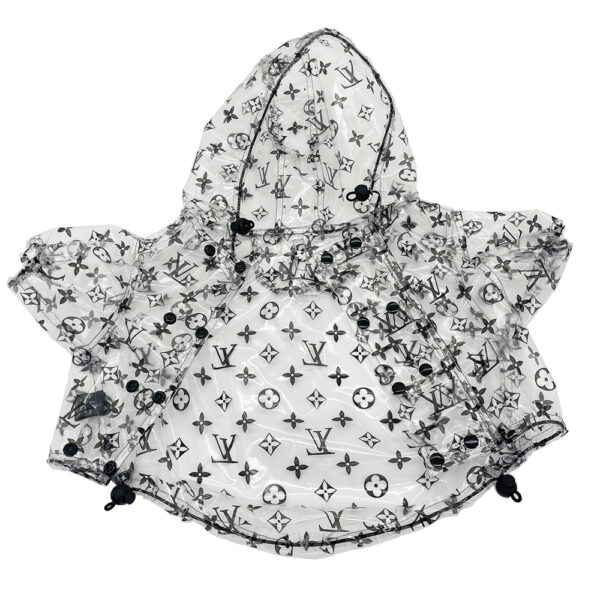 Designer Transparent Raincoat - Image 4
