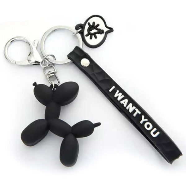 Balloon Dog Keychain - Image 3