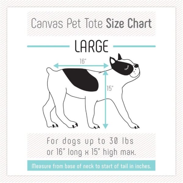 Waxed Canvas Pet Tote Camouflage - Image 3