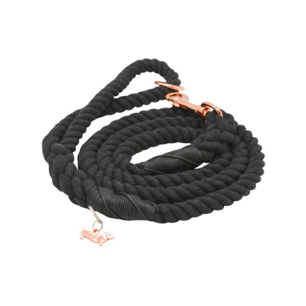Dog Rope Leash - Noir - Image 3