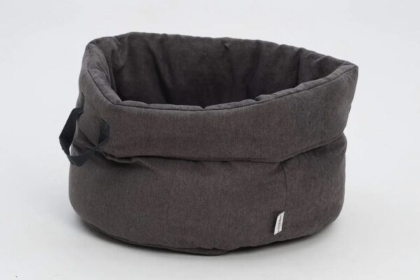 Dog basket shopper little basket mocca - Image 4