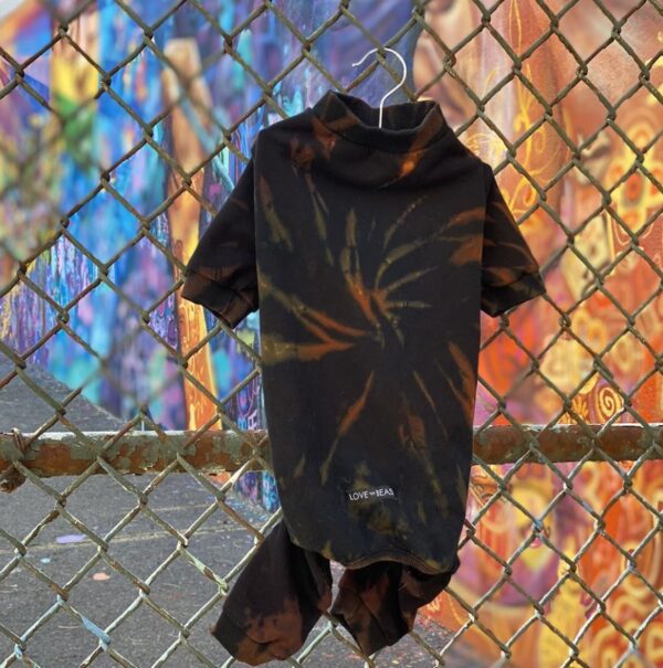 Tie Dye Onesie in Succulent - Image 3