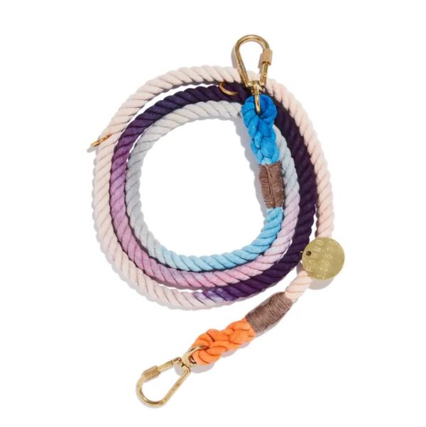 Original Adjustable The Lois Ombre Cotton Rope Dog Leash