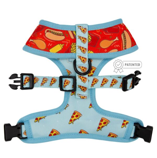 'One Hot Pupperoni' Reversible Dog Harness - Image 6