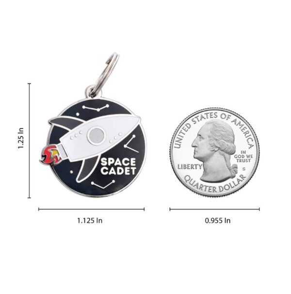 Space Cadet Pet ID Tag - Image 3
