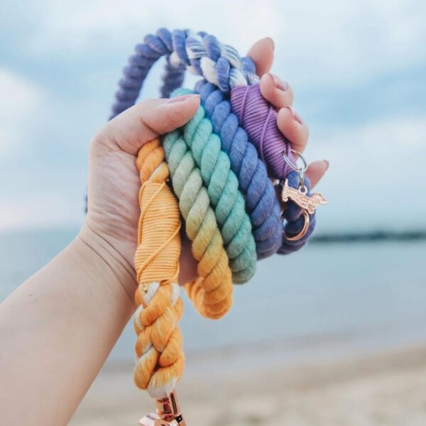 Dog Rope Leash - Sunset - Image 6