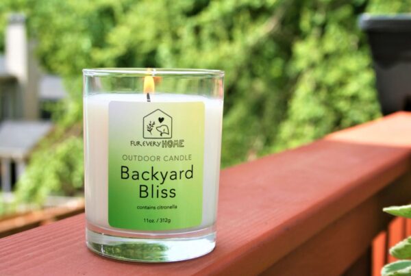 Backyard Bliss Outdoor Bug Repellent Candle - Image 4