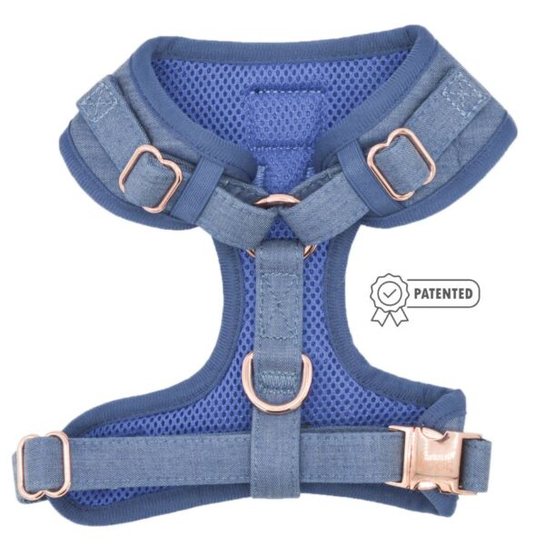 'Denim' Adjustable Dog Harness - Image 3