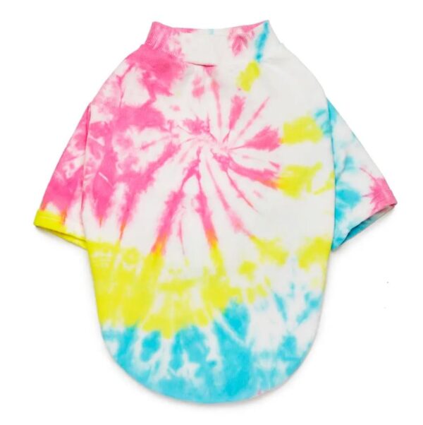 Tie Dye Tee, Neon Swirl