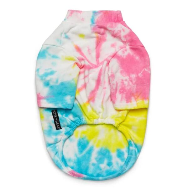 Tie Dye Tee, Neon Swirl - Image 3