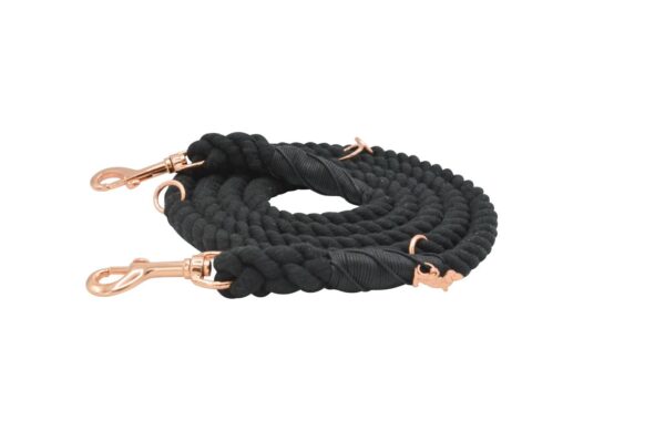 Hands-Free Dog Rope Leash - Noir - Image 3
