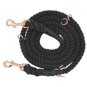 Hands-Free Dog Rope Leash - Noir