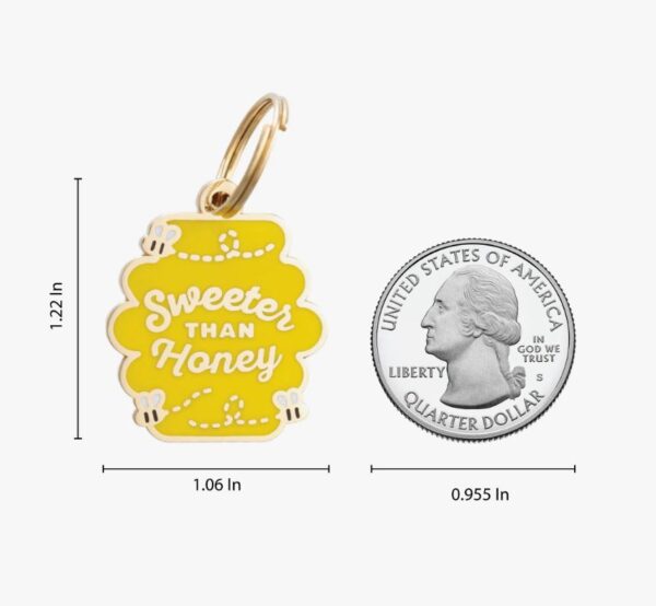 Sweeter Than Honey Pet ID Tag - Image 3