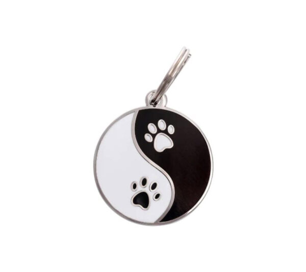 Yin Yang Pet ID Tag