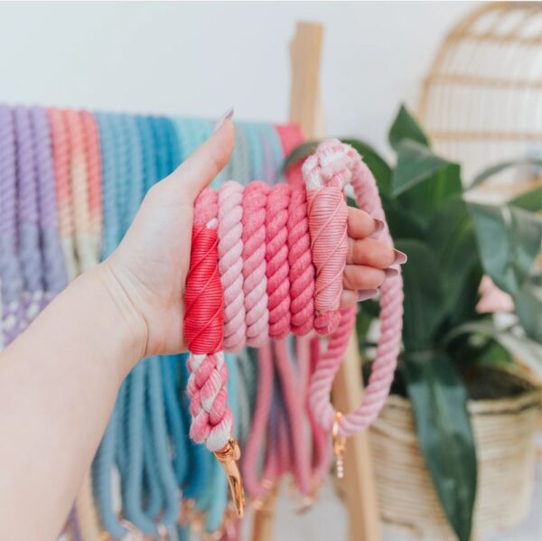 Dog Rope Leash - Hibiscus - Image 5